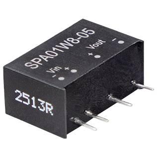MEAN WELL SPA01W8-24 DC/DC měnič napětí 24 V 0.042 A 1 W Obsah 1 ks