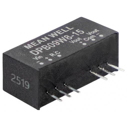 MEAN WELL DPB09W8-05 DC/DC měnič napětí 0.800 A 9 W Obsah 1 ks