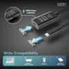 Digitus Kabel USB-C USB 3.2 Gen1, USB 3.2 Gen1, USB 3.0 USB-C®, USB-C ® zásuvka, USB-C ® zástrčka 5.00 m černá Aktivní se zesílením signálu, oboustranně