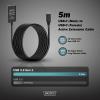 Digitus Kabel USB-C USB 3.2 Gen1, USB 3.2 Gen1, USB 3.0 USB-C®, USB-C ® zásuvka, USB-C ® zástrčka 5.00 m černá Aktivní se zesílením signálu, oboustranně