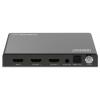 Digitus DS-55339 1 + 2 porty HDMI rozbočovač kovový ukazatel, LED ukazatel, se stavovými LED, Pro použití v interiérech 7680 x 4320 Pixel černá