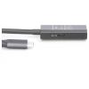 Digitus USB kabel USB 3.2 Gen1, USB 3.2 Gen1, USB 3.0 USB-C®, USB-C ® zástrčka, USB-A zásuvka 5.00 m černá Aktivní se zesílením signálu, oboustranně