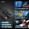 Digitus USB kabel USB 3.2 Gen1, USB 3.2 Gen1, USB 3.0 USB-C®, USB-C ® zástrčka, USB-A zásuvka 5.00 m černá Aktivní se zesílením signálu, oboustranně