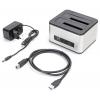 Digitus DA-71540-2 USB-A, USB, USB 3.0 SATA, SATA 6 Gb/s, SATA, SATA II, SATA III duplikační stanice pevných disků 2.5 palec, 3.5 palec s funkcí klonování