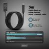 Digitus USB kabel USB 3.2 Gen2, USB 3.2 Gen2, USB 3.2 Gen1, USB 3.2 Gen1, USB 3.1 Gen2, USB 3.1 Gen1, USB 3.0 USB-C®, USB-C ® zástrčka, USB-A zásuvka 5.00 m