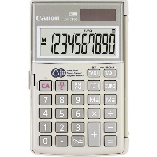 Canon Taschenrechner LS-10 TEG kapesní kalkulačka, šedá
