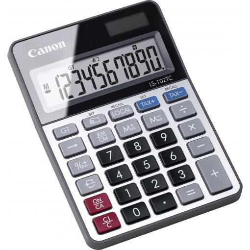 Canon Tischrechner anzeigend LS-102 TC stolní kalkulačka, displej (počet míst) 10, černá