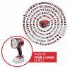 Einhell LED ruční akumulátorová svítilna TE-CL 18/2500 Li - Solo, 4514152