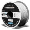 MegaSat 100189 koaxiální kabel, vnější Ø: 7.0 mm, bílá, 100 m
