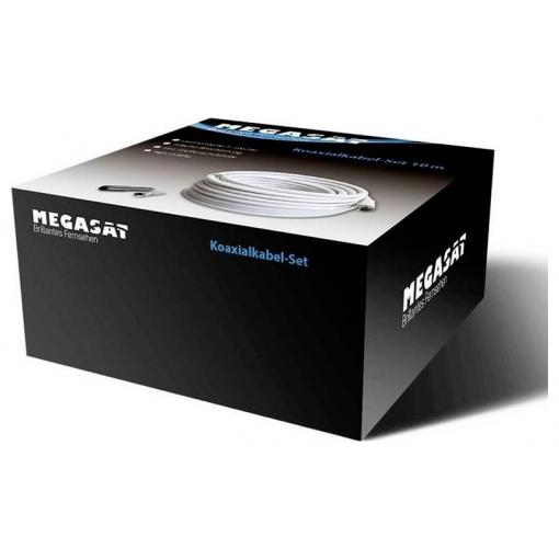MegaSat 100148 koaxiální kabel, bílá, 50 m