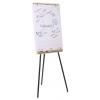 Legamaster flipchart SKETCH INFINITE (š x v x h) 806 x 2050 x 711 mm bílá, dřevo omyvatelný, popisovatelný, výškově nastavitelný, vč. držáku bloku, vč. držáku