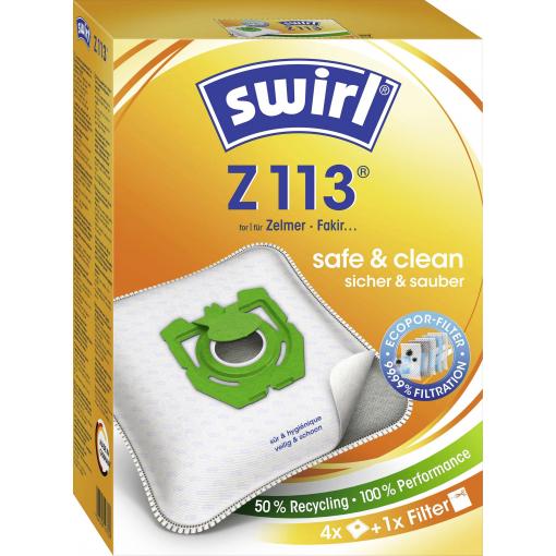 Swirl Z 113 MP Plus AirSpace Staubsaugerbeutel sáčky do vysavače 4 ks