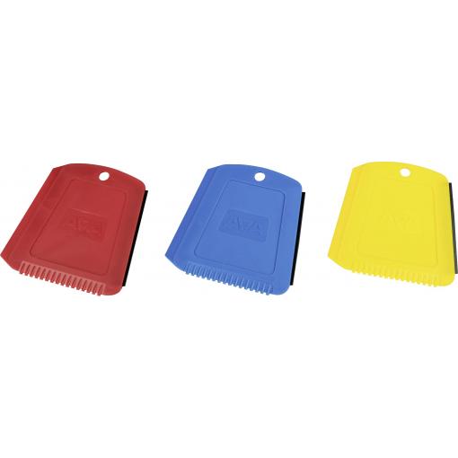 APA plast, guma Škrabka na led gumová stěrka (d x š x v) 0.5 x 12 x 12 cm osobní automobily, SUV, obytné vozy, Vany barevně tříděná