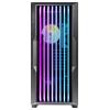 AZZA AZZA PC Gaming Gehäuse Midi ATX Guardian midi tower herní pouzdro černá