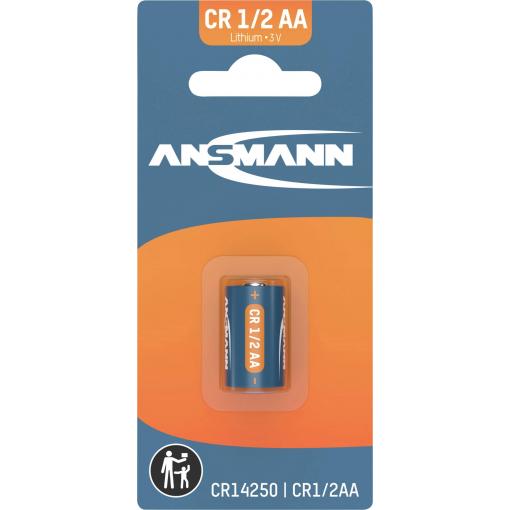 Ansmann 3V-CR1/2AA / CR14250 speciální akumulátor 1/2 AA Li-Ion 3 V 1 ks