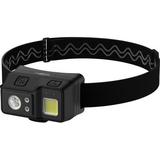 Ansmann Stirnlampe HD700RS-DS COB LED, LED čelovka, akumulátory Li-Ion, 10.5 h, 1600-0701