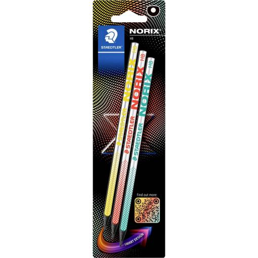 Staedtler NORIX 181-HBBK3 sada tužek Označení tvrdosti: HB 3 ks