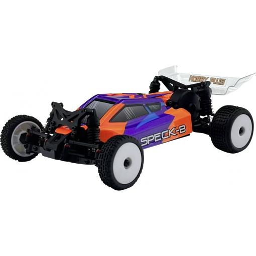 Hobby Plus 1:24 2WD Speck-B RTR oranžová komutátorový 1:24 RC model auta elektrický Buggy zadní 2WD (4x2) RtR 2,4 GHz