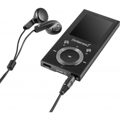 Intenso Intenso MP3 Videoplayer 64GB Music Walker MP3 přehrávač 64 GB černá Bluetooth