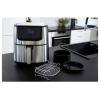 Gastronoma 18290010 horkovzdušná fritéza 8 l 1 800 W recirkulační funkce, ochrana proti přehřátí stříbrná, černá