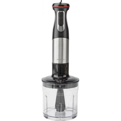 Nedis KAHB400CAL tyčový mixér 800 W hliník, černá