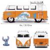 JADA TOYS Volkswagen (VW) Stitch 1961 VW Bus hotový model Model osobního automobilu