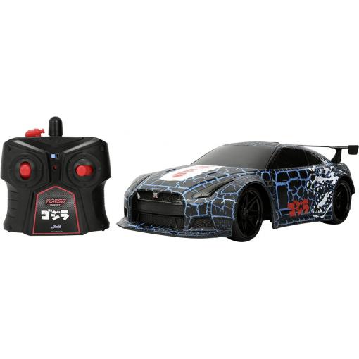 JADA TOYS RC Godzilla 2009 Nissan GT-R 1:16 1:16 RC model auta elektrický, sportovní auto, 9335756314R00