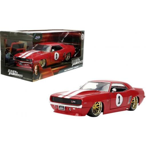 JADA TOYS Chevrolet Fast&Furious 1969 Camaro hotový model Model osobního automobilu