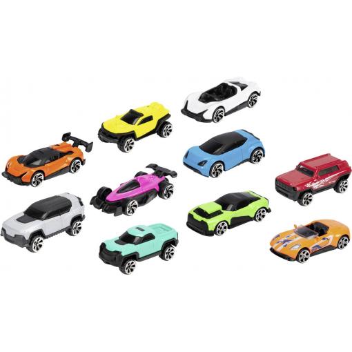 Dickie Toys Balení s kasionovými vehikuly 10 hotový model Model osobního automobilu