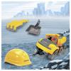 Dickie Toys Volvo Přehrávání Tough Hauler hotový model Stavebnice-sada