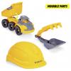 Dickie Toys Volvo Přehrávání Tough Hauler hotový model Stavebnice-sada
