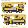 Majorette Volvo Tahač FH16 + Wheel Loader hotový model Model pojízdného stavebního stroje