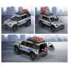 Majorette Land Rover Defender 90 police hotový model Model zásahového vozidla
