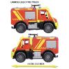 Majorette Unimog Fire Truck U530 hotový model Model zásahového vozidla