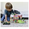 Majorette Claas Farmyard + 3 vehicles Farmářská stanice