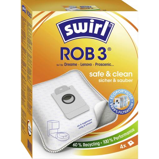Swirl ROB 3 EcoPor filt na vysavač 4 ks
