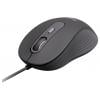 Logitech 910-007511 optická myš, přenos kabelový, 4 tlačítko, 4000 dpi, grafit