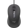 Logitech 910-007511 optická myš, přenos kabelový, 4 tlačítko, 4000 dpi, grafit