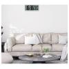 TFA Dostmann 60.4525.02 DCF nástěnné hodiny 356 mm x 27 mm x 161 mm , bílá, velký displej