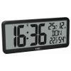 TFA Dostmann 60.4525.01 DCF nástěnné hodiny 356 mm x 161 mm x 27 mm, černá, velký displej