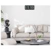 TFA Dostmann 60.4525.01 DCF nástěnné hodiny 356 mm x 161 mm x 27 mm, černá, velký displej
