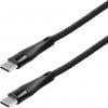 Maxtrack USB kabel USB 2.0 USB-C ® zástrčka 1.5 m černá spirálový kabel, pozlacené kontakty C532-1,5L
