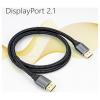 Maxtrack DisplayPort kabel Konektor DisplayPort 2 m černá C303-2L 16K UHD, hliníková zástrčka, pozlacené kontakty Kabel DisplayPort