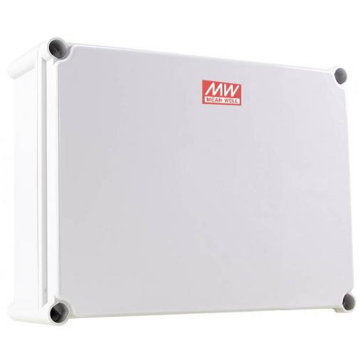 MEAN WELL pouzdro, Průmyslová skříň, Venkovní kryt 340 x 280 x 130 PC, polykarbonát, plast šedá 1 ks