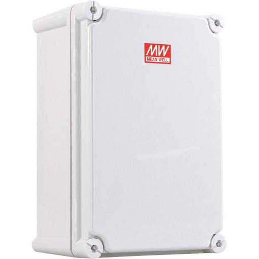 MEAN WELL pouzdro, Průmyslová skříň, Venkovní kryt 280 x 190 x 130 PC, polykarbonát, plast šedá 1 ks