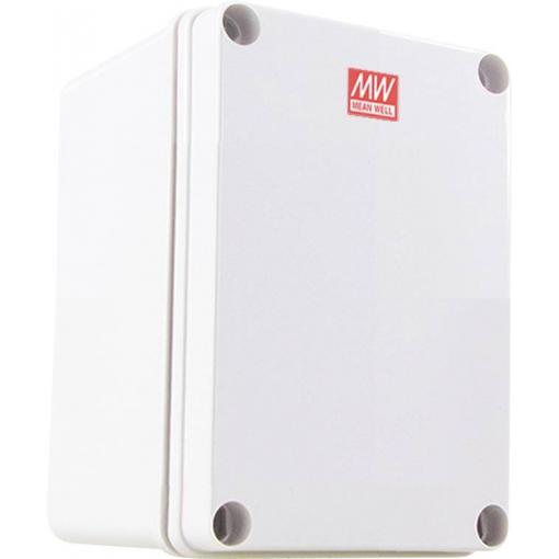 MEAN WELL pouzdro, Průmyslová skříň, Venkovní kryt 110 x 80 x 70 PC, polykarbonát, plast šedá 1 ks