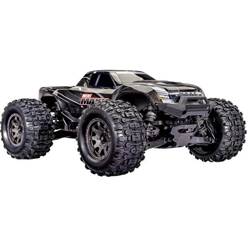 Traxxas Mini Maxx BL-2s černá střídavý (Brushless) 1:10 RC model auta elektrický monster truck 4WD (4x4) 2,4 GHz