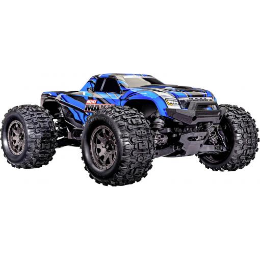 Traxxas Mini Maxx BL-2s modrá střídavý (Brushless) 1:10 RC model auta elektrický monster truck 4WD (4x4) 2,4 GHz