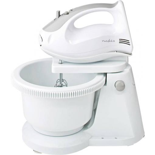 Nedis KAHM110CWT ruční šlehač 200 W šedá, bílá