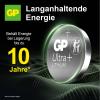 GP knoflíkový článek CR 2025 3 V 2 ks 160 mAh Li-MnO2 GP Ultra Plus Batterie Lithium Knopfzelle CR2025 2 Stück